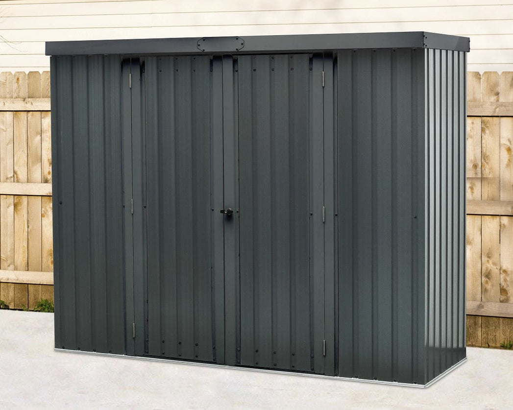 מחסן מתכת דגם P26GP מידה 2.26X0.81 Garden Top