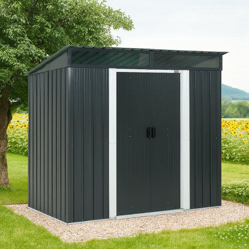 מחסן מתכת דגם סקיילייט 1.95X1.21 דגם PSF46 Garden Top