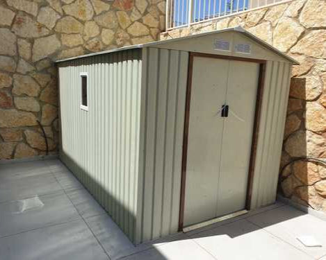 מחסן מתכת פרמיום דגם 2.13X3.19 Garden Top T710