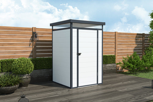 מחסן פלסטיק 4X4 פיט דגם Tino-A Garden Top