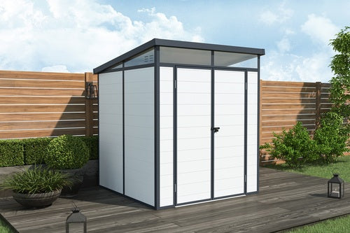 מחסן פלסטיק 6X6 פיט דגם Toya-A Garden Top