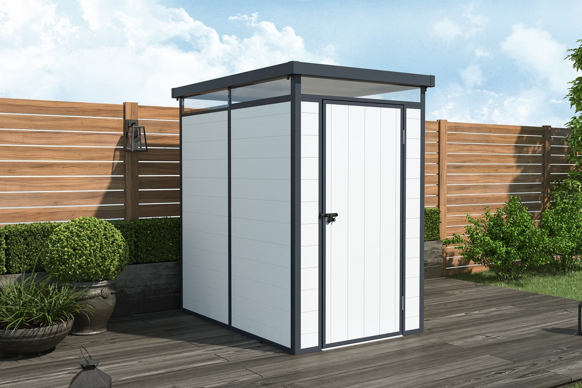 מחסן פלסטיק 4X6 פיט דגם Tino-B Garden Top