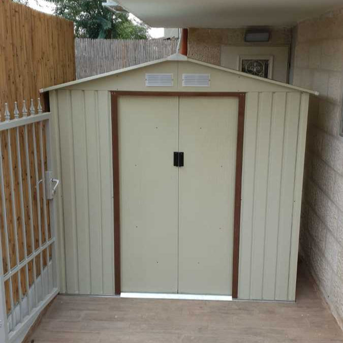 מחסן מתכת פרמיום דגם 2.13X1.27 Garden Top T74