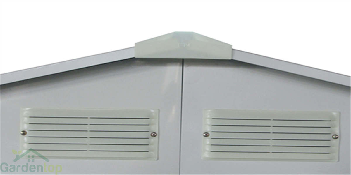מחסן מתכת פרמיום דגם 2.13X1.91 Garden Top T76