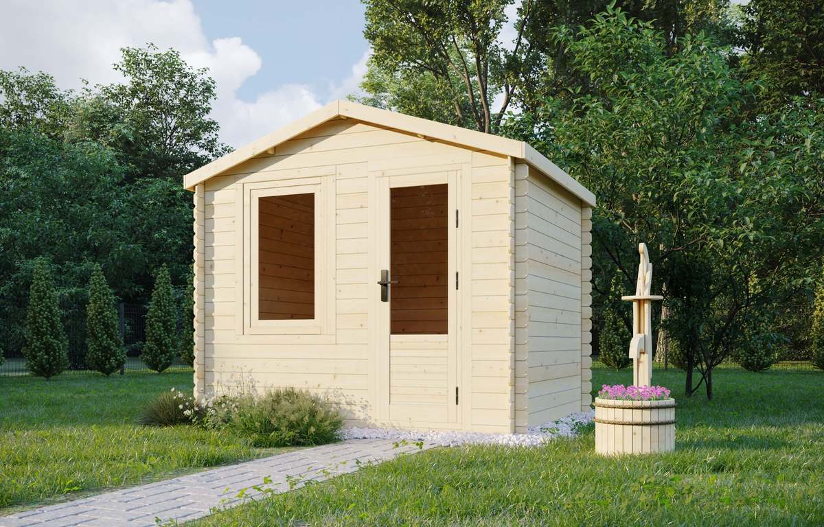 מחסן עץ אירופאי 2X2.5 EverGreen
