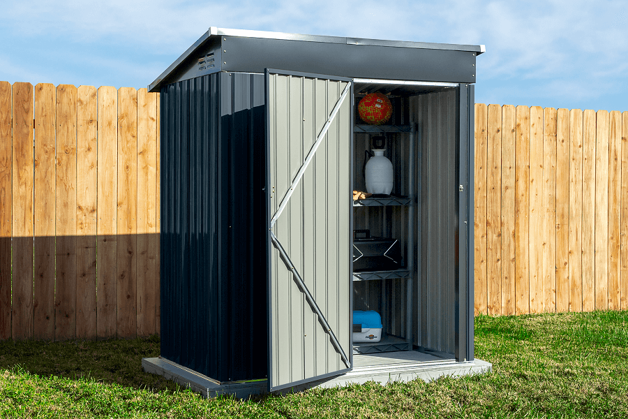 מחסן מתכת דגם 1.71X1.03 Garden Top CR53