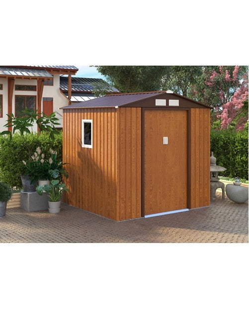 מחסן מתכת פרמיום דגם 2.13X1.27 Garden Top W74