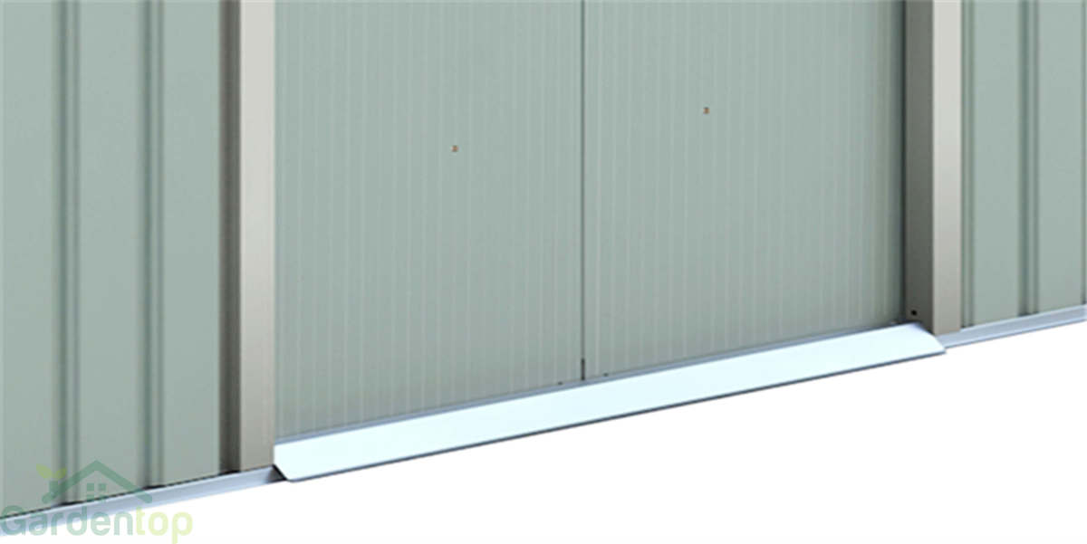 מחסן מתכת פרמיום דגם 2.13X1.91 Garden Top T76