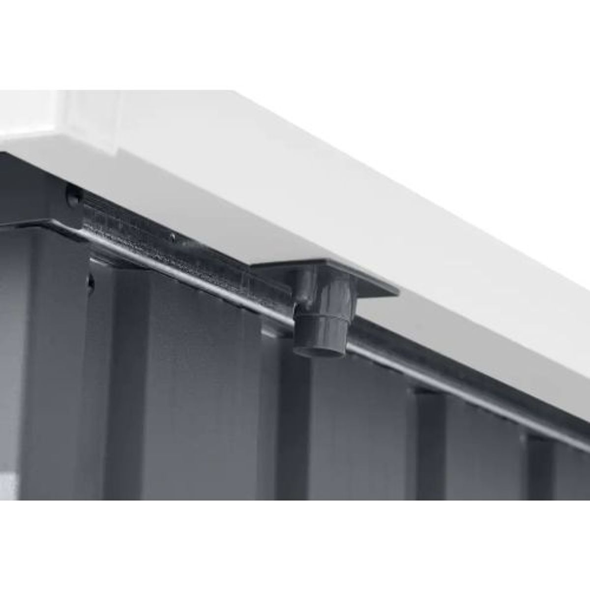 מחסן מתכת דגם PS0908 מידה 2.38X2.79 Garden Top