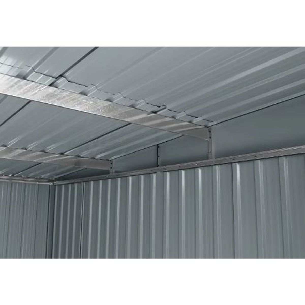 מחסן מתכת דגם PS0908 מידה 2.38X2.79 Garden Top