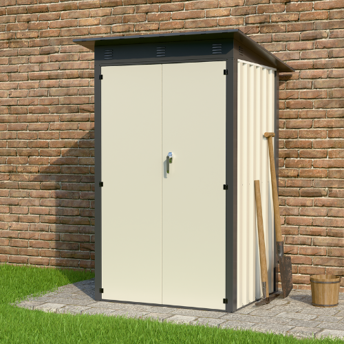 מחסן מתכת דגם SA3 מידה Garden Top 0.90X1.20