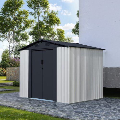 מחסן מתכת דגם 8X6FT Garden Top T186