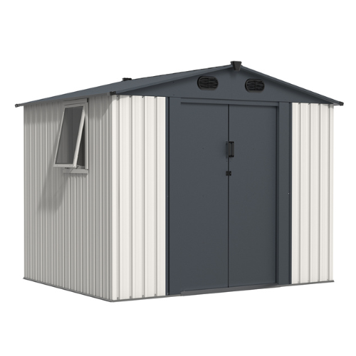 מחסן מתכת דגם 8X6FT Garden Top T186