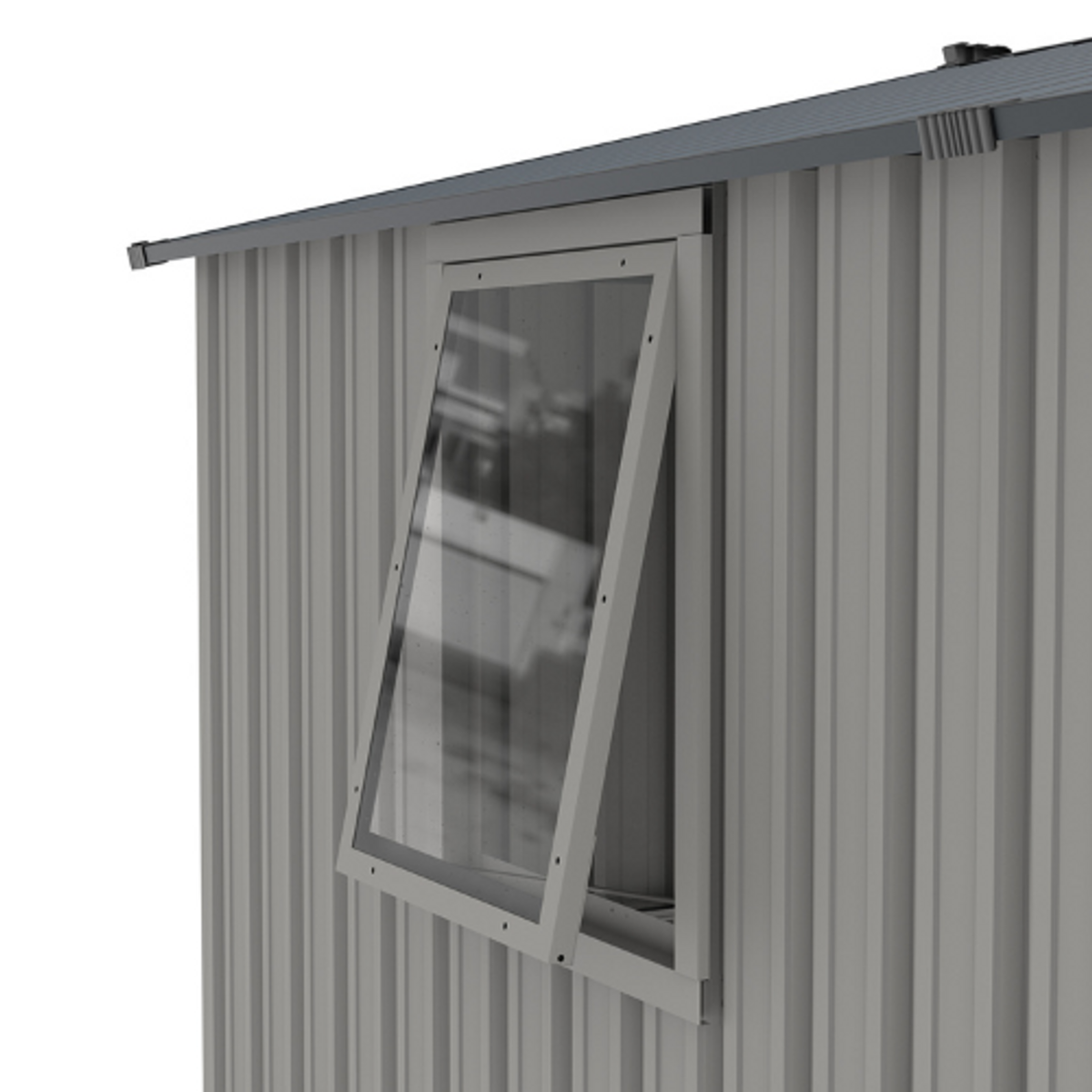 מחסן מתכת דגם 8X6FT Garden Top T186