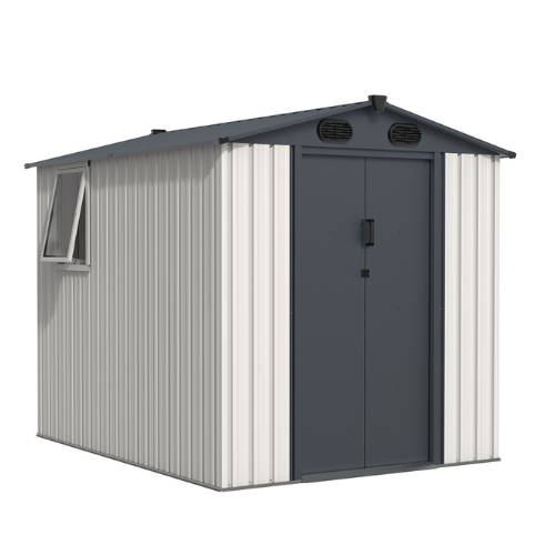 מחסן מתכת דגם 8X10FT Garden Top T108