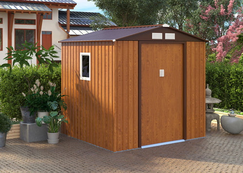 מחסן מתכת פרמיום דגם 2.77X2.55 Garden Top W98