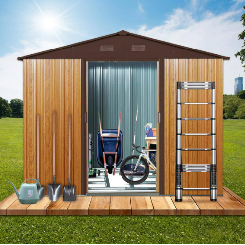 מחסן מתכת 2.36X1.74 דגם YX68 Garden Top