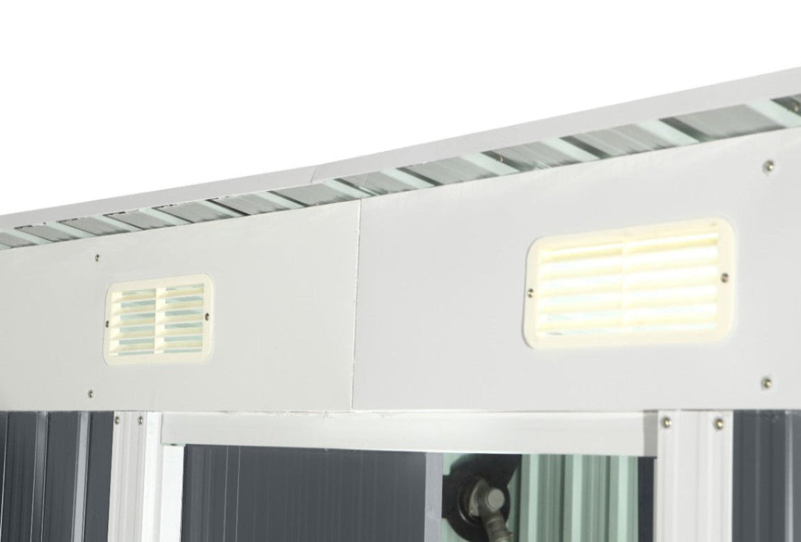 מחסן מתכת  דגם 1.94X1.21 Garden Top DF2