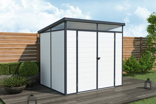 מחסן פלסטיק 8X6 פיט דגם Toya-B Garden Top