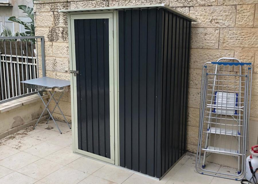 מחסן מתכת דגם ג'ויה 1.43X0.95 Garden Top